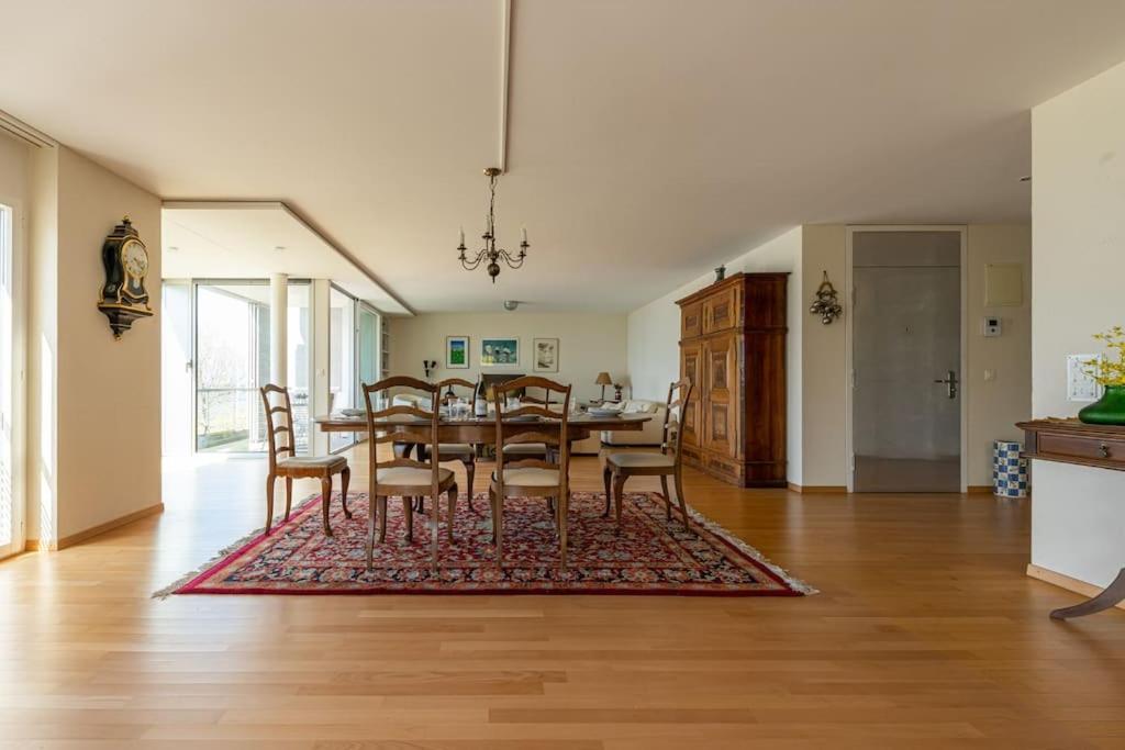 Lakeside-Apartment-1 Grand Appartement Familial Avec Terrasses Et Vue Panoramique 沃韦 外观 照片