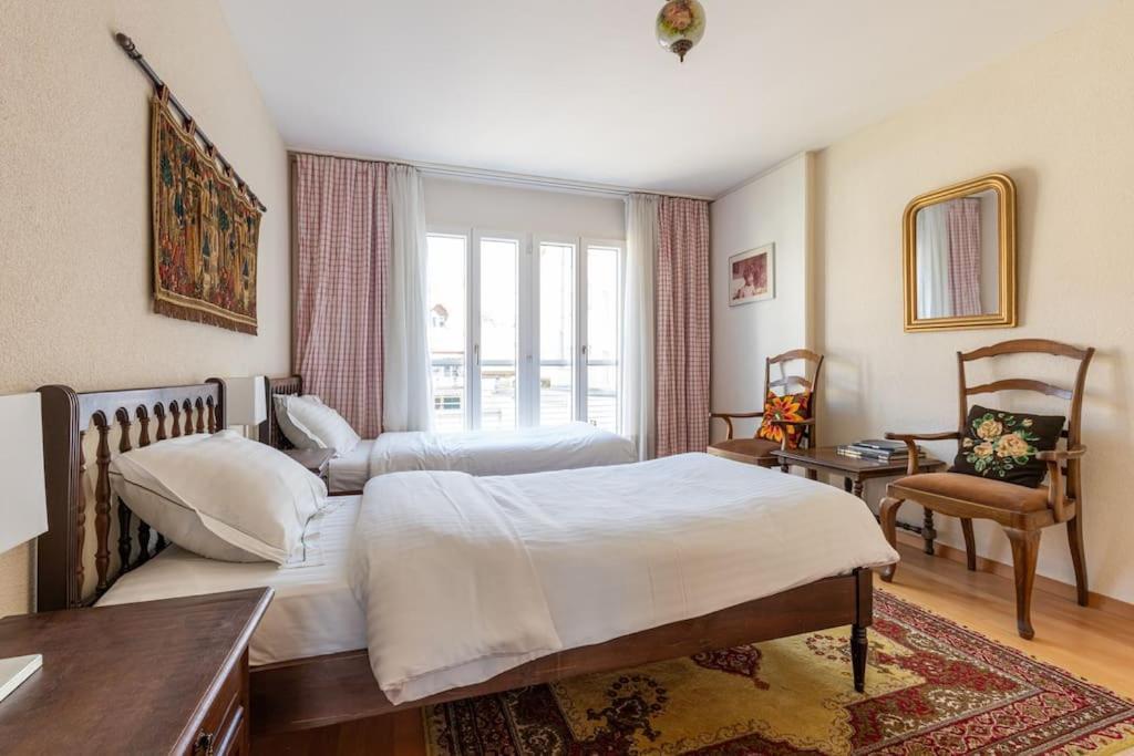 Lakeside-Apartment-1 Grand Appartement Familial Avec Terrasses Et Vue Panoramique 沃韦 外观 照片