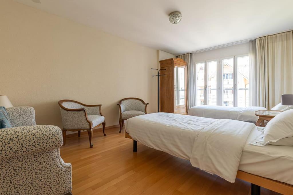 Lakeside-Apartment-1 Grand Appartement Familial Avec Terrasses Et Vue Panoramique 沃韦 外观 照片