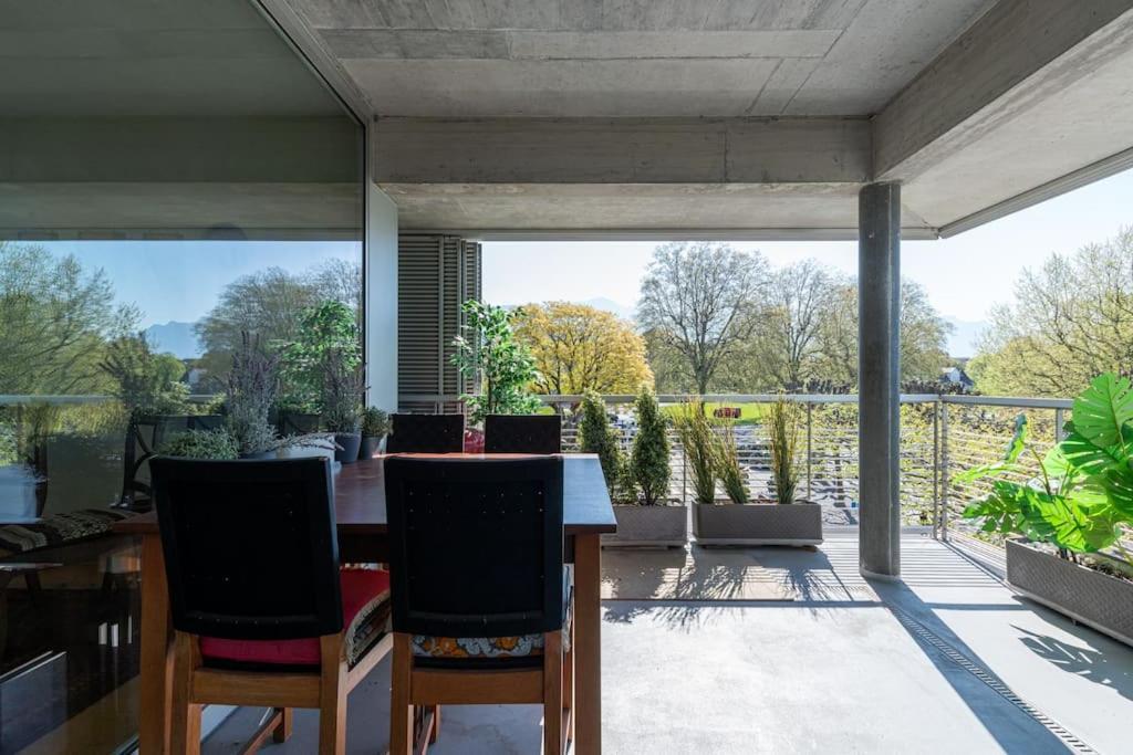 Lakeside-Apartment-1 Grand Appartement Familial Avec Terrasses Et Vue Panoramique 沃韦 外观 照片