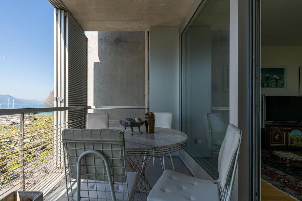 Lakeside-Apartment-1 Grand Appartement Familial Avec Terrasses Et Vue Panoramique 沃韦 外观 照片