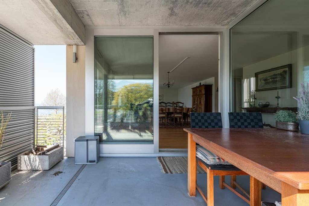 Lakeside-Apartment-1 Grand Appartement Familial Avec Terrasses Et Vue Panoramique 沃韦 外观 照片